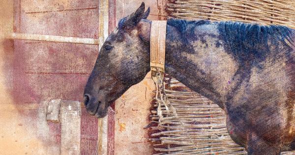 Конят бил вързан за прът но дяволът дошъл и го