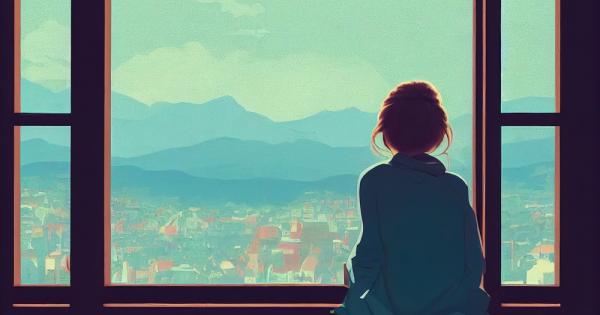 Представи си следната ситуация момиче момиче седи до прозореца