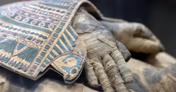 Египетски археолози за първи път изследваха с компютърен томограф мумията