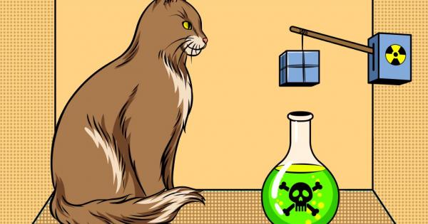 Прословутият мисловен експеримент на австрийския физик Eрвин Шрьодингер за котката