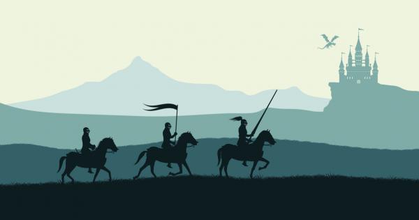 Рицарят Браян се завръща славно с дружината си от дълъг