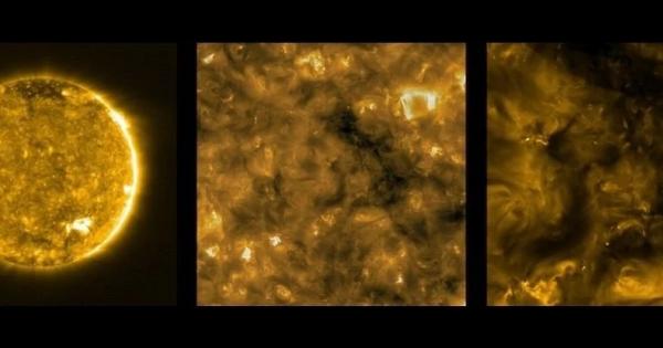 Слънчевите петна не са единствените елементи които украсяват динамичното лице