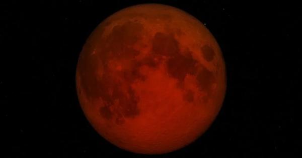 Пълното лунно затъмнение представлява една наистина невероятна гледка Когато Земята