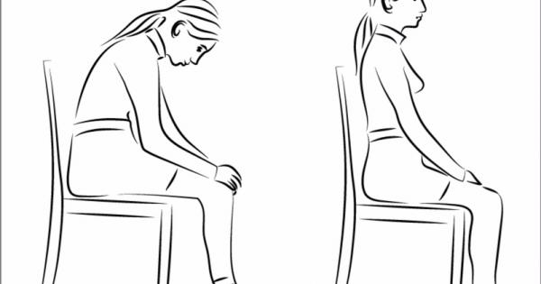 Промяната в позата на седене облекчава симптомите на депресия установи