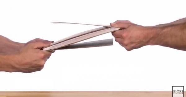 Този експеримент е толкова прост и в същото време доста