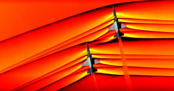 NASA публикува невероятни снимки на свръхзвуковите шокови вълни които два
