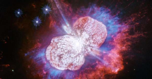 Ета Кил е една от най впечатляващите звезди които можем да