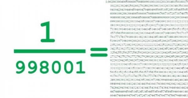 Любителите на математиката посочват един странен факт – ако разделите