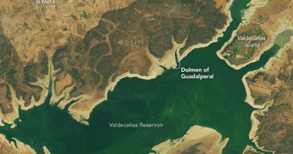 През последните 56 години Долменът на Гуадалпера е бил потопен