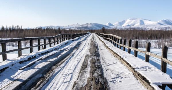 Градчето Оймякон се намира в източната част на Якутия и