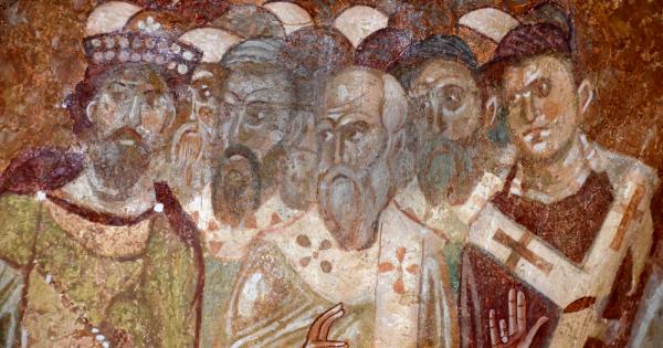 На 9 август 681 г на 16 ото заседание на Шестия