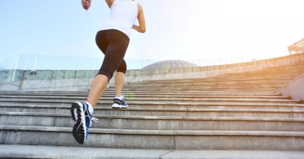 Ако се катерите по стълби в продължание на 10 минути