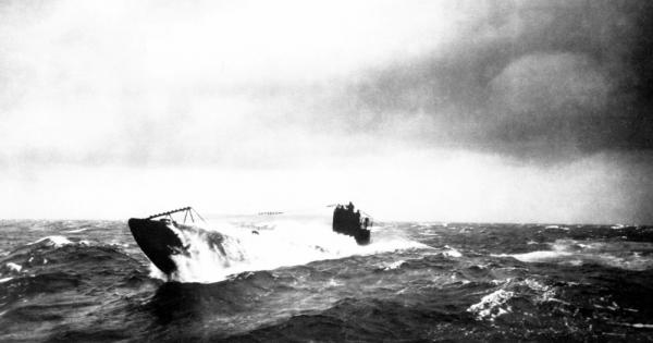 Немската подводница UB 85 която през 1918 е била пленена от