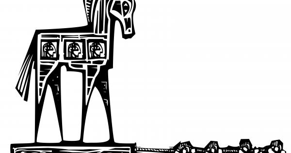 Троянският кон е част от мита за Троянската война между