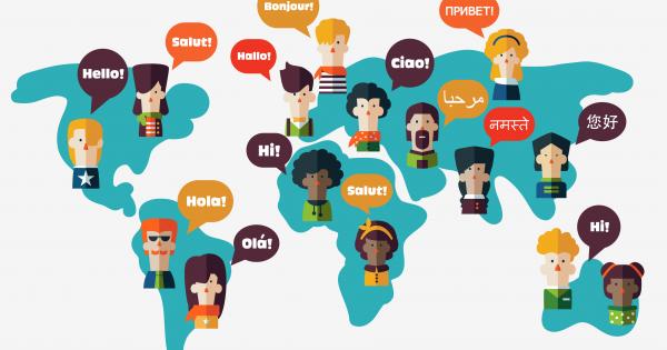 Хората по света не говорят на един-единствен език. По настоящи