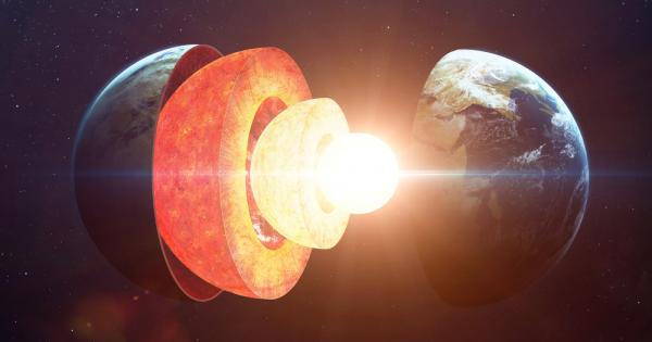 Земната мантия която се намира между кората и ядрото е