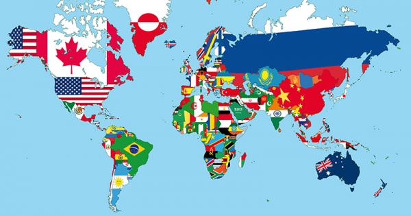 На Земята има почти 200 държави и на знамето на