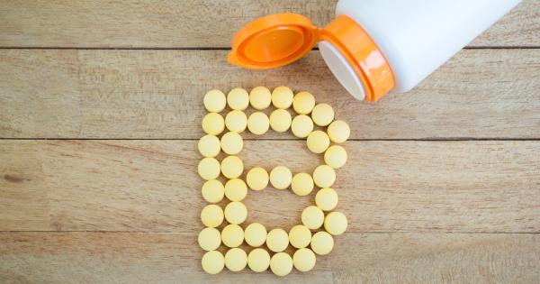 Хапче с концентрирано съдържание на витамин B и фолиева киселина