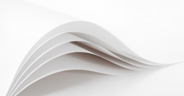 Човек не очаква че едно просто парче хартия може да