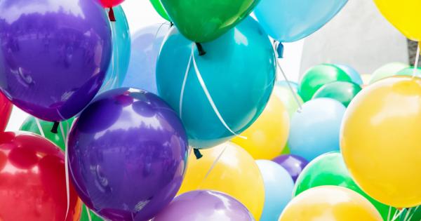 Предстои ти парти с балони но не ти се занимава