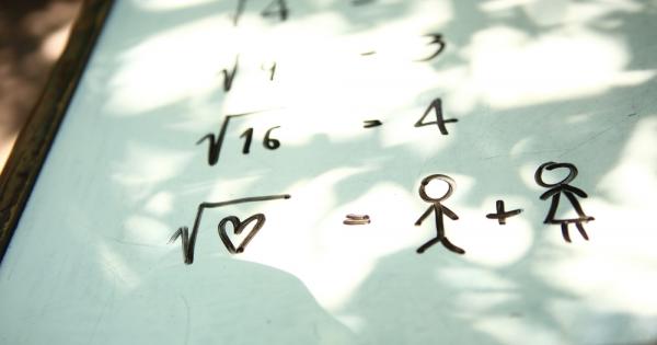 Мислите си че математиката е несъвместима с любовта Грешите Изследване с