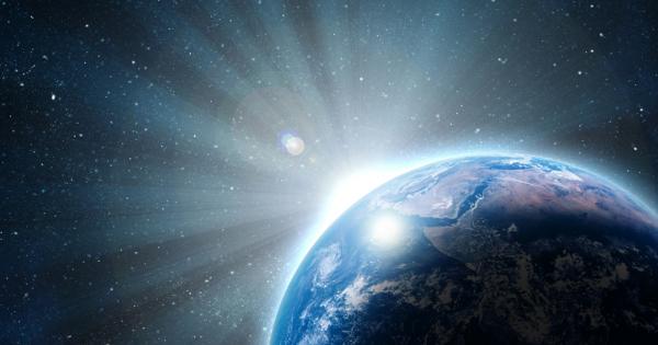 Ако наблюдавате Земята от космоса може да забележите внезапни просветвания