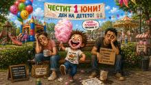 Честит 1 юни, мили деца! Блазе ви!