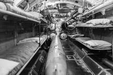 Нацистката подводница U-1206 потъва, след като капитанът ѝ използва тоалетната по грешния начин