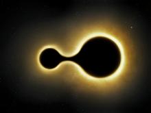 Магнитните полета може да обяснят „невъзможното“ сливане на черни дупки