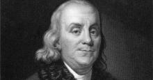 17 април 1790 г. - Умира Бенджамин Франклин	